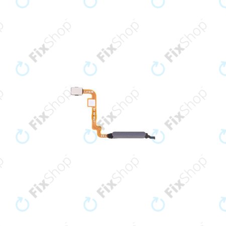Xiaomi Redmi Note 10S - Senzor Otisku Prstu + Flex Kabel (Onyx Grey)