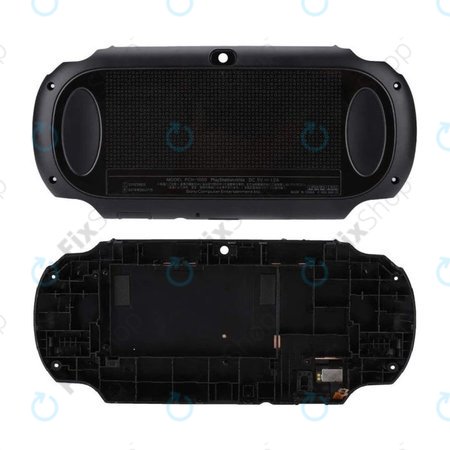 Sony Playstation Vita 1000 - Zadní Housing (Black)