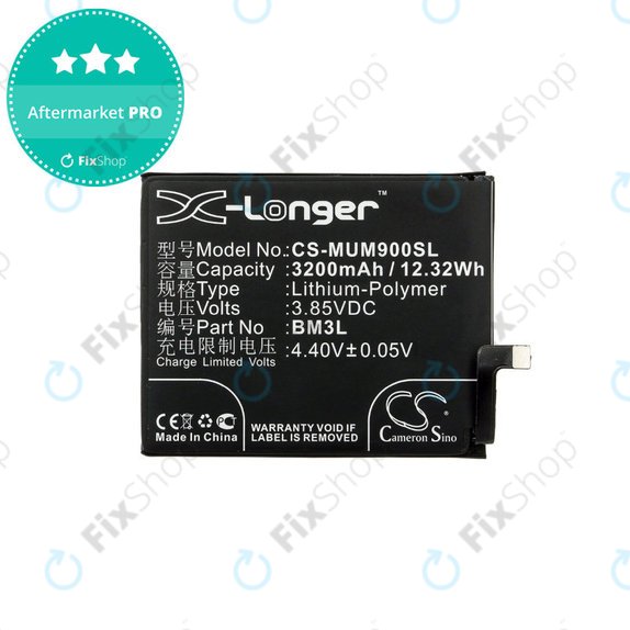 Xiaomi Mi 9 - Baterie BM3L 3200mAh HQ