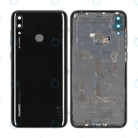 Huawei Y7 (2019) - Bateriový Kryt (Midnight Black) - 02352KER, 02353NCT, 02352KEQ, 02352KKE