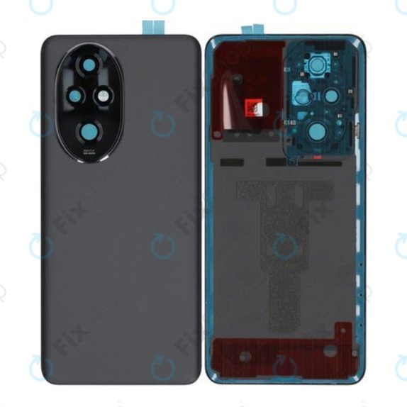 Honor 200 Pro - Bateriový Kryt Komplet (Black)