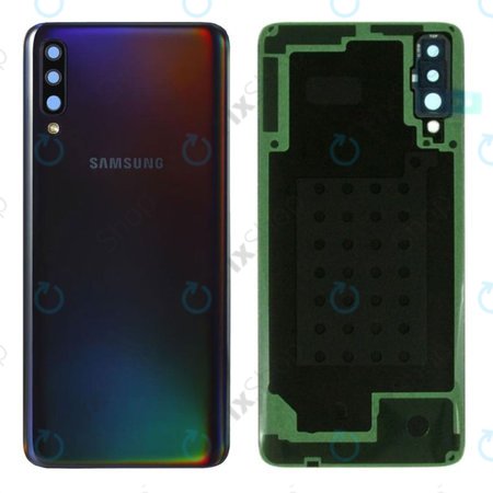 Samsung Galaxy A30s A307F - Bateriový Kryt (Prism Crush Black) - GH82-20805A Genuine Service Pack