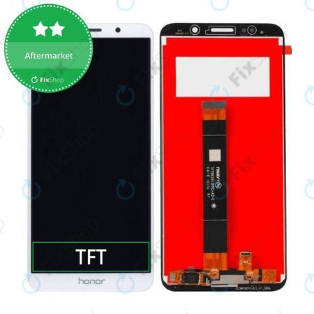 Huawei Honor 7S - LCD Displej + Dotykové Sklo (White) TFT