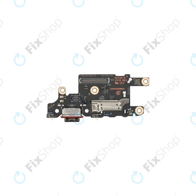 Xiaomi Poco X7 Pro 2412DPC0AG - Nabíjecí Konektor PCB Deska + SIM Čítač - 56000400O1000 Genuine Service Pack