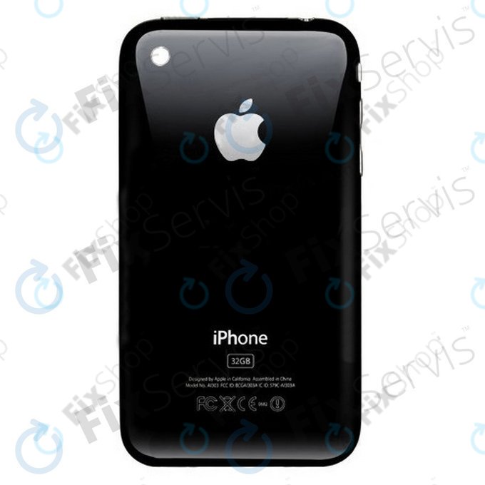 Apple iPhone 3GS - Zadní Housing (Black)