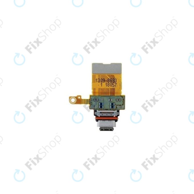 Sony Xperia XZ2 Compact - Nabíjecí Konektor + Flex Kabel - 1309-8693 Genuine Service Pack