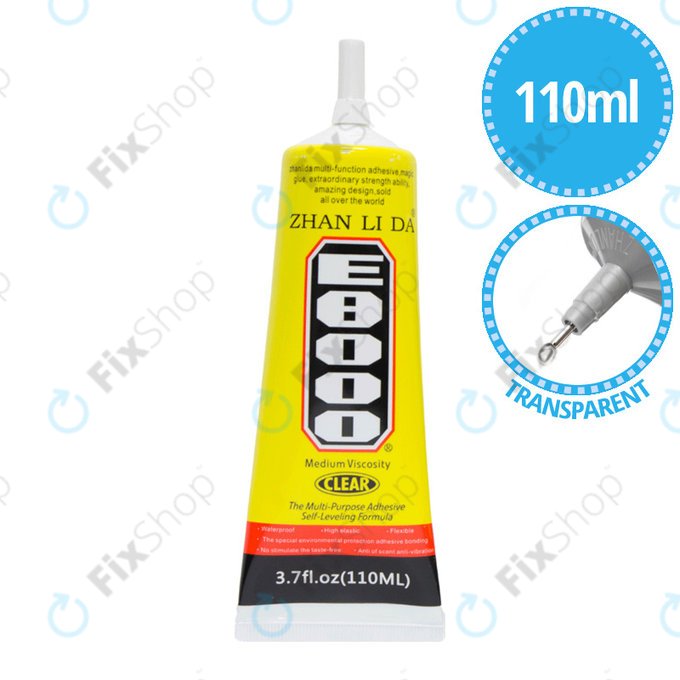 Adhesive Lepidlo E8000 - 110ml (Bezbarvé)