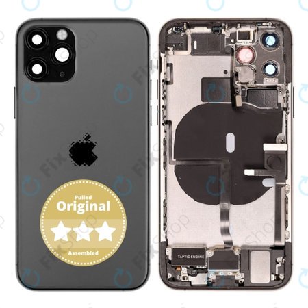 Apple iPhone 11 Pro - Zadní Housing (Space Gray) Pulled
