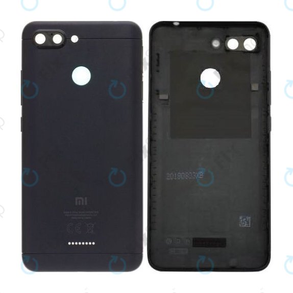Xiaomi Redmi 6 - Bateriový Kryt (Black)