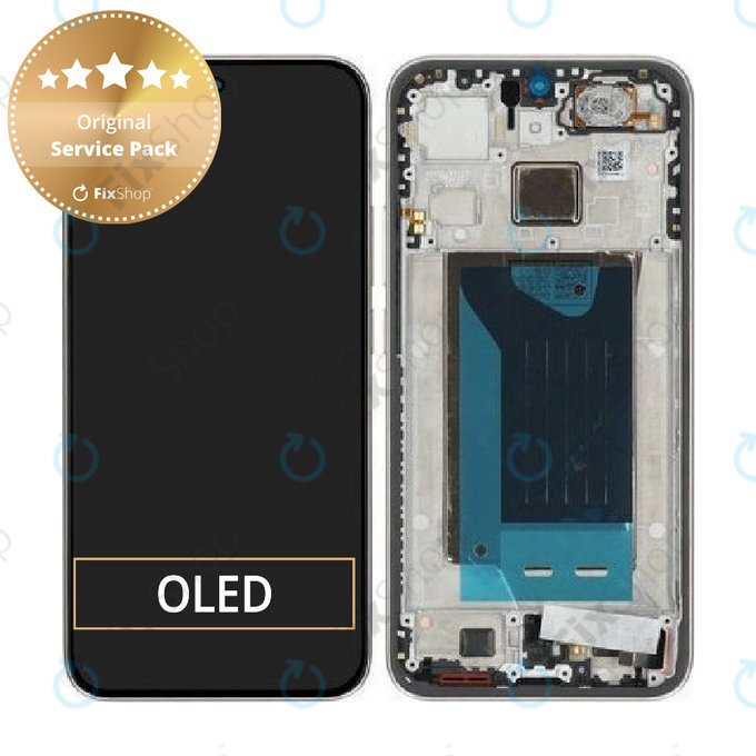 Displej pro Xiaomi 15T, Rose Gold, Dotykové sklo s rámem, 5600030O12A00, Genuine Service Pack