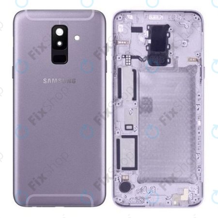 Samsung Galaxy A6 Plus A605 (2018) - Bateriový Kryt (Levandulová) - GH82-16431B Genuine Service Pack