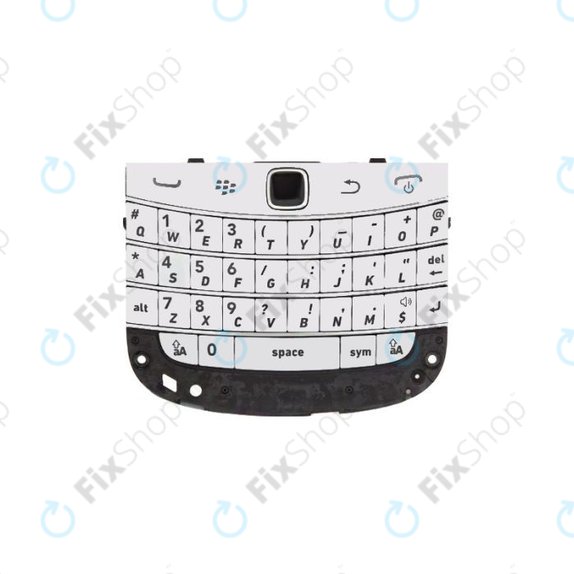Blackberry Bold Touch 9900 - Klávesnice (Bílá)