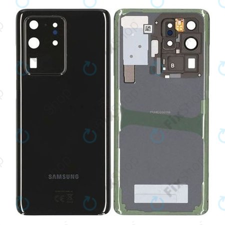 Samsung Galaxy S20 Ultra G988F - Batériový Kryt (Cosmic Black) - GH82-22217A Genuine Service Pack