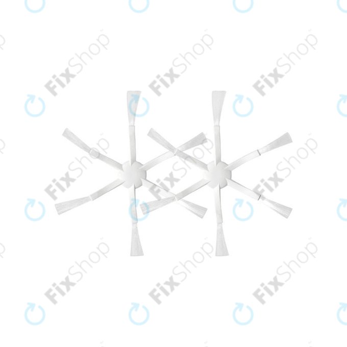 Xiaomi Dreame L10 Pro, D9, D9 Max, D9 Pro, F9, Mi Robot Vacuum Mop (Mijia 1C), 2 (Mijia 2C), 2 Pro+ (Mijia 1T), 2 Ultra, Trouver Roboter LDS - Víceramenný Boční Kartáč (2ks)