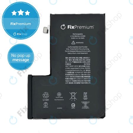 Apple iPhone 12 Pro Max - Baterie JCID 3687mAh