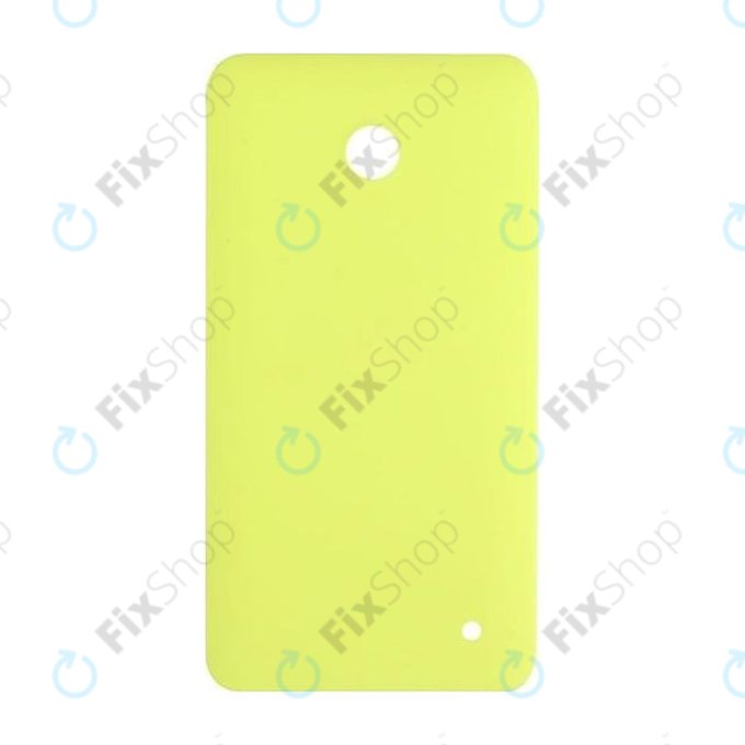 Nokia Lumia 630, 635 - Bateriový Kryt (Bright Yellow) - 02506C3 Genuine Service Pack