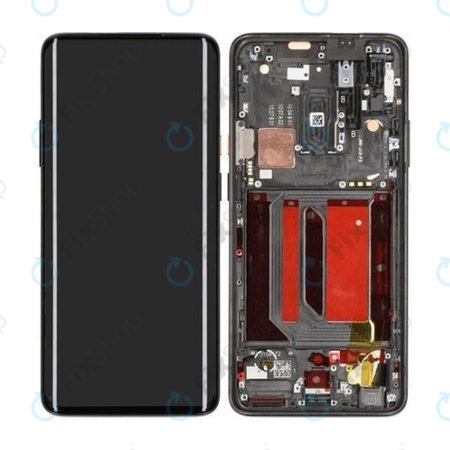 OnePlus 7T, 7T Pro - LCD Displej + Dotykové Sklo + Rám (Papaya Orange) - 2011100100