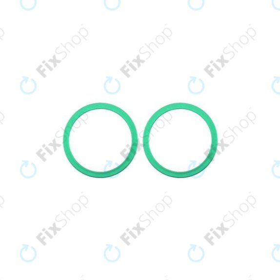 Apple iPhone 11, 12, 12 Mini - Rám Sklíčka Zadní Kamery (Green) - 2ks