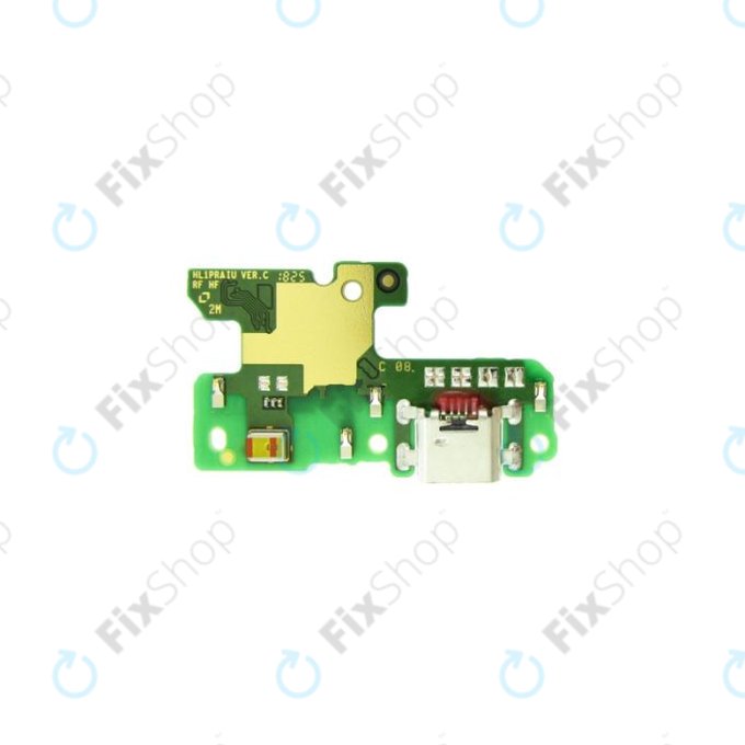 Huawei P8 Lite (2017), Honor 8 Lite - Nabíjecí Konektor + Mikrofon PCB Deska - 02351JPD Genuine Service Pack