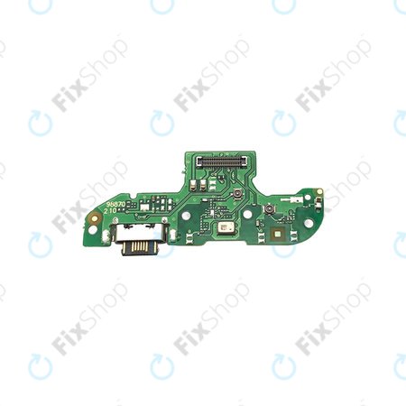 Motorola One Macro - Nabíjecí Konektor + Mikrofón PCB Deska