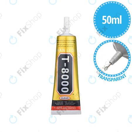 Adhesive Lepidlo T-8000 - 50ml (Bezbarvé)