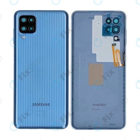 Samsung Galaxy M12 M127F - Bateriový Kryt (Blue) - GH82-25046C Genuine Service Pack