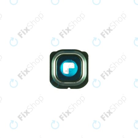 Samsung Galaxy S6 Edge G925F - Rám Sklíčka Zadní Kamery (Green Emerald) - GH98-35867E Genuine Service Pack