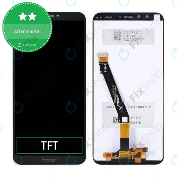 Huawei Honor 9 Lite - LCD Displej + Dotykové Sklo (Midnight Black) TFT