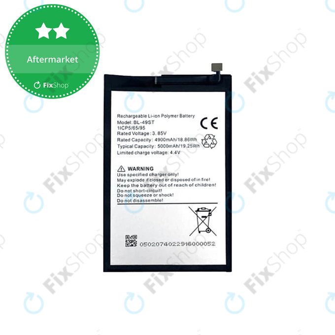 Tecno Spark 10 5G - Baterie 5000mAh