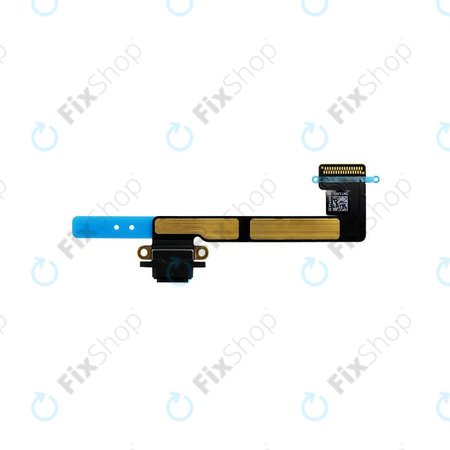 Apple iPad Mini 2, Mini 3 - Nabíjecí Konektor + Flex Kabel (Black)