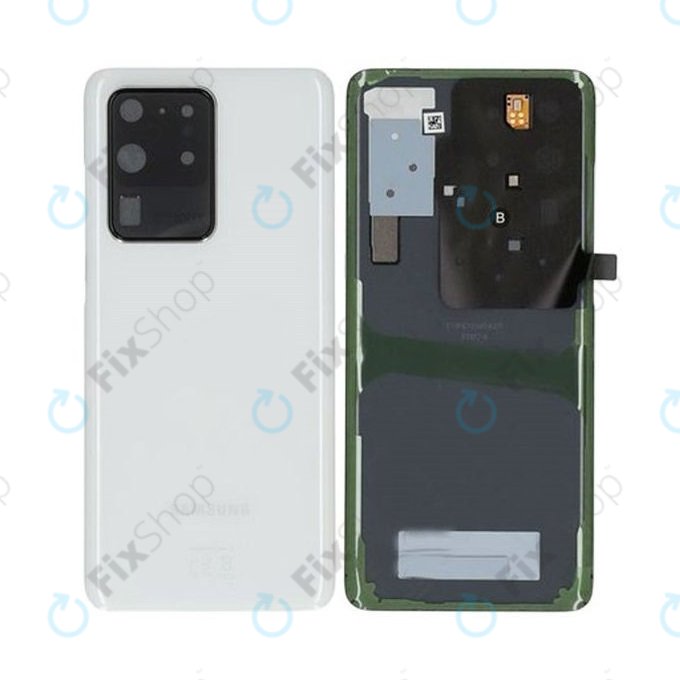 Samsung Galaxy S20 Ultra G988F - Bateriový Kryt (Cloud White) - GH82-22217C Genuine Service Pack