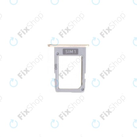 Samsung Galaxy J5 J530F Duos (2017) - SIM Slot (Gold) - GH64-06463C Genuine Service Pack