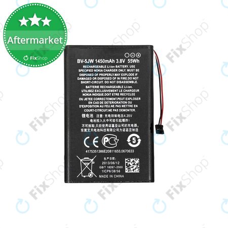 Nokia Lumia 800, N9 - Baterie BV-5JW 1450mAh