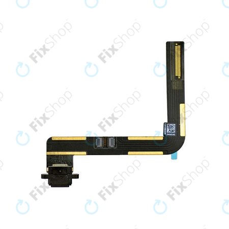 Apple iPad Air - Nabíjecí Konektor + Flex Kabel (Black)