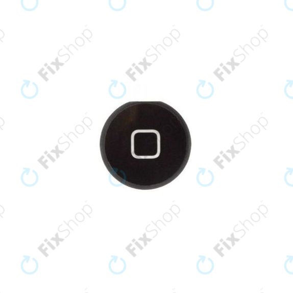 Apple iPad 3, iPad 4 - Tlačítko Domů (Black)