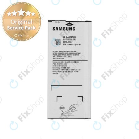 Samsung Galaxy A5 A510F (2016) - Baterie EB-BA510ABE 2900mAh - GH43-04563A, GH43-04563B Genuine Service Pack