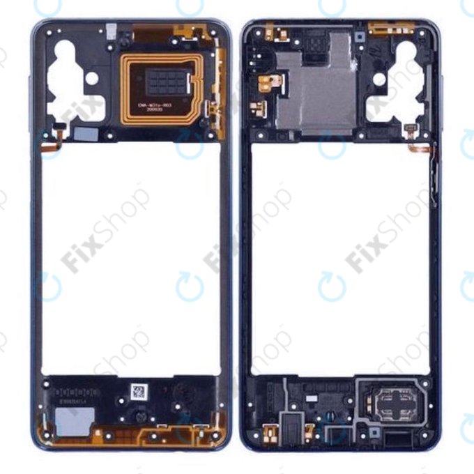Samsung Galaxy M31s M317F - Střední Rám (Mirage Blue) - GH97-25062B Genuine Service Pack