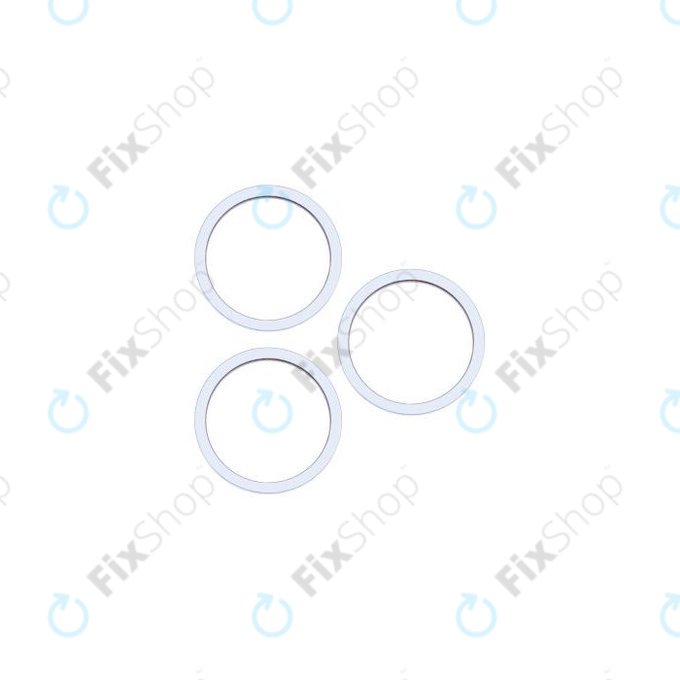 Apple iPhone 13 Pro, 13 Pro Max - Rám Sklíčka Zadní Kamery (Blue) - 3ks