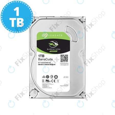 HDD 3,5 - Seagate Barracuda 1TB 7200 RPM 64MB SATA III