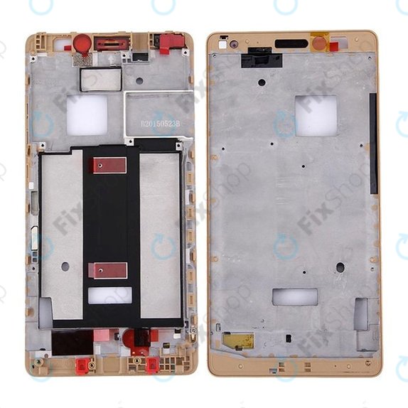 Huawei Mate S - Přední Rám (Růžová)