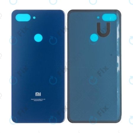 Xiaomi Mi 8 Lite - Bateriový Kryt (Aurora Blue) - 5540412101A7 Genuine Service Pack