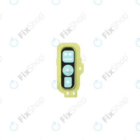 Samsung Galaxy S10e G970F - Rám Sklíčka Zadní Kamery (Canary Yellow)