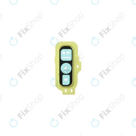 Samsung Galaxy S10e G970F - Rám Sklíčka Zadní Kamery (Canary Yellow)