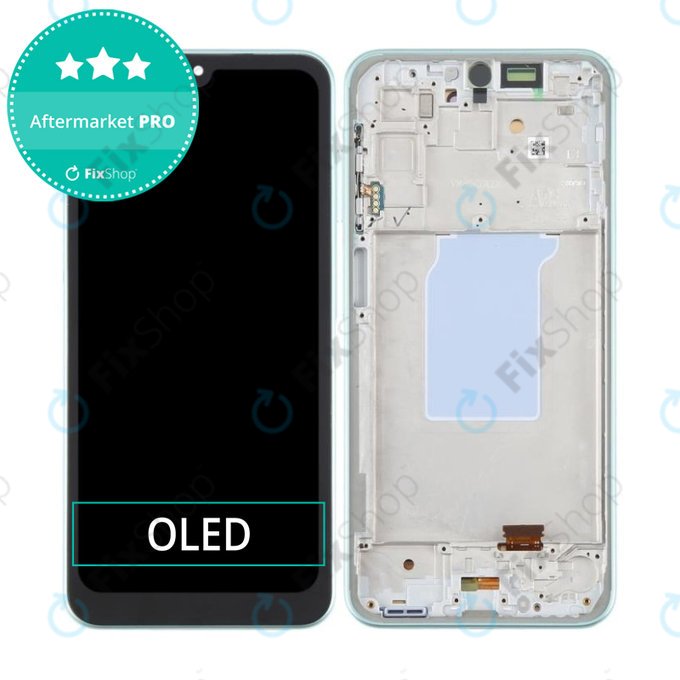 Samsung Galaxy A26 A266E - LCD Displej + Dotykové Sklo + Rám (Mint) OLED