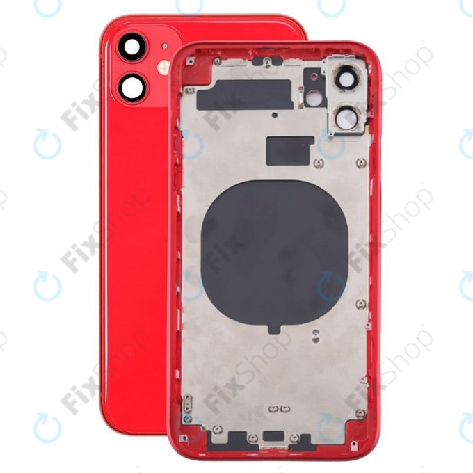 Apple iPhone 11 - Zadní Housing (Red)