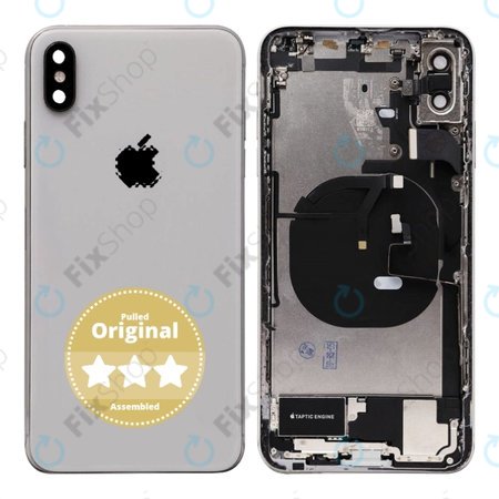 Apple iPhone XS Max - Zadní Housing (Silver) Pulled