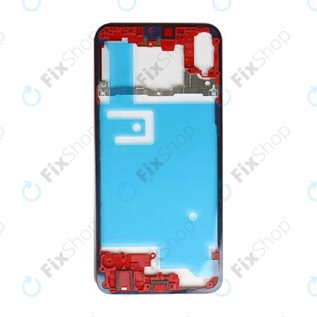 Huawei Honor 8X, 9X Lite - Zadní Plastový Rám (Red) - 02352EEQ Genuine Service Pack