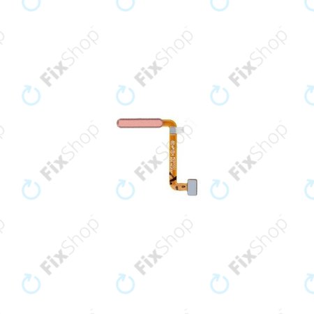 Samsung Galaxy M23 5G M236B - Senzor Otisku Prstu + Flex Kabel (Orange Copper) - GH96-15084B Genuine Service Pack