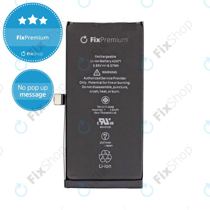 Baterie pro iPhone 12 Mini, 2227mAh, DIAGNOSTIC