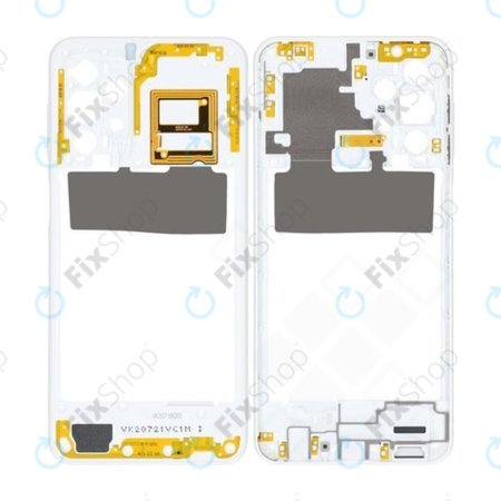 Samsung Galaxy A23 A236B - Střední Rám (Awesome White) - GH98-47823B Genuine Service Pack
